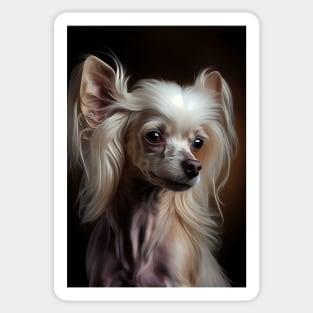 Chinese Crested Sticker